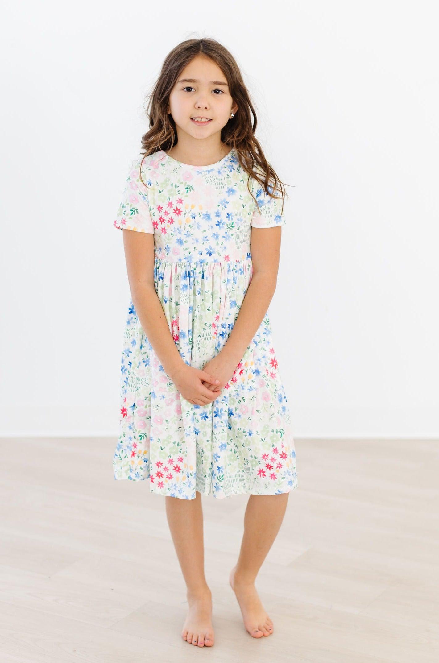 Sunshine Meadows S/S Pocket Twirl Dress by Mila & Rose ®