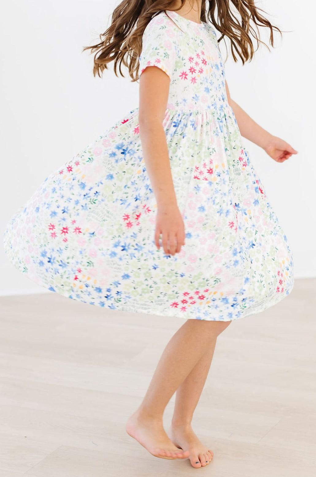Sunshine Meadows S/S Pocket Twirl Dress by Mila & Rose ®