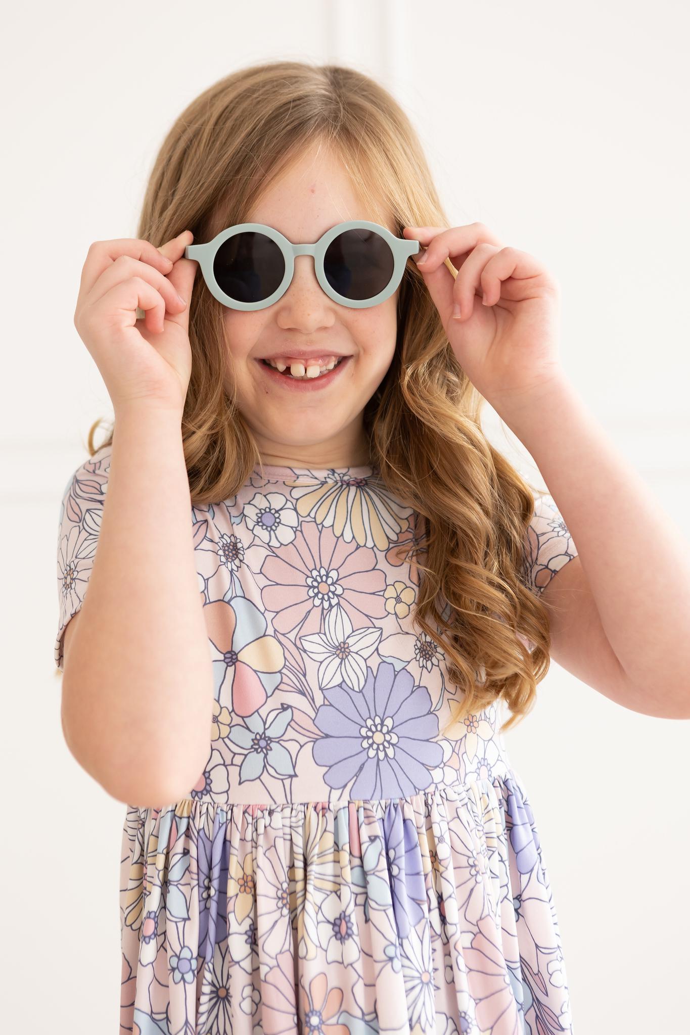 Sweet Escape Floral S/S Pocket Twirl Dress by Mila & Rose ®