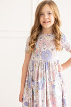 Sweet Escape Floral S/S Pocket Twirl Dress by Mila & Rose ®