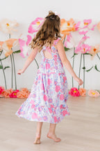 Sweet Springtime Ruffle Maxi Dress by Mila & Rose ®
