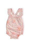 Sweet & Sunny Ruffle Cross Back Romper by Mila & Rose ®