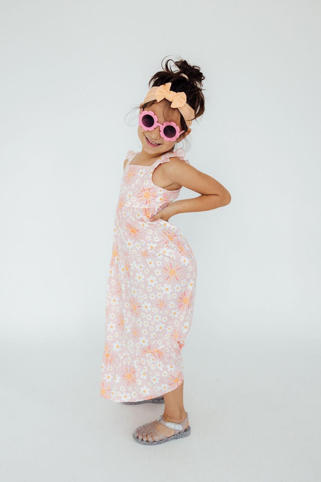 Sweet & Sunny Ruffle Maxi Dress by Mila & Rose ®