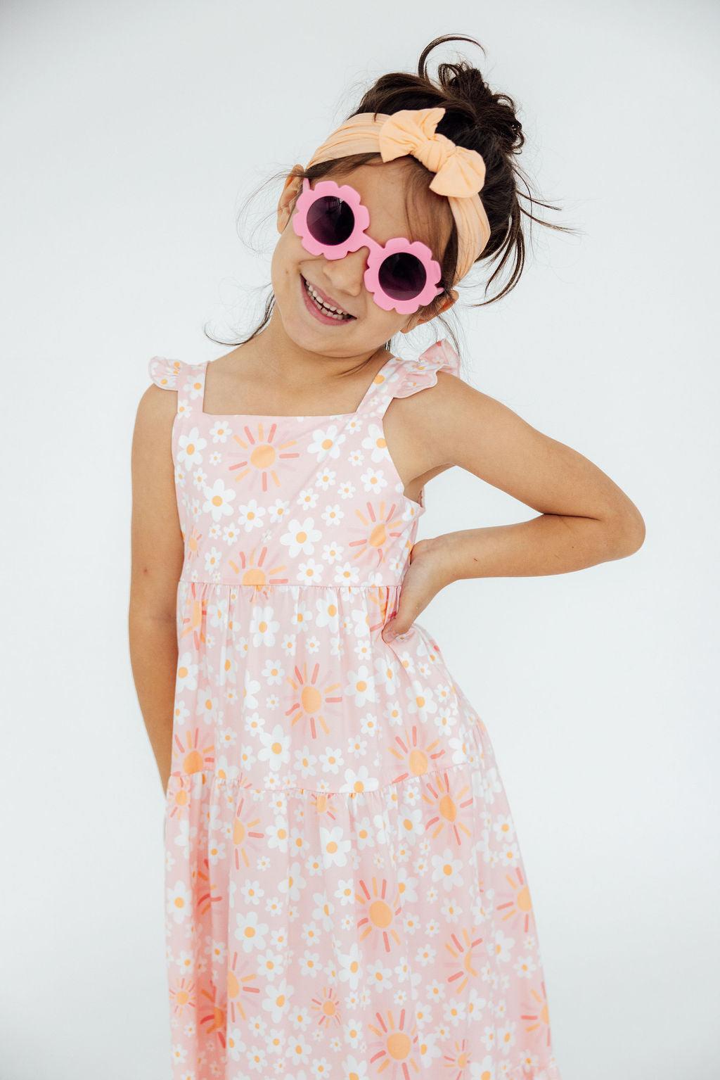Sweet & Sunny Ruffle Maxi Dress by Mila & Rose ®