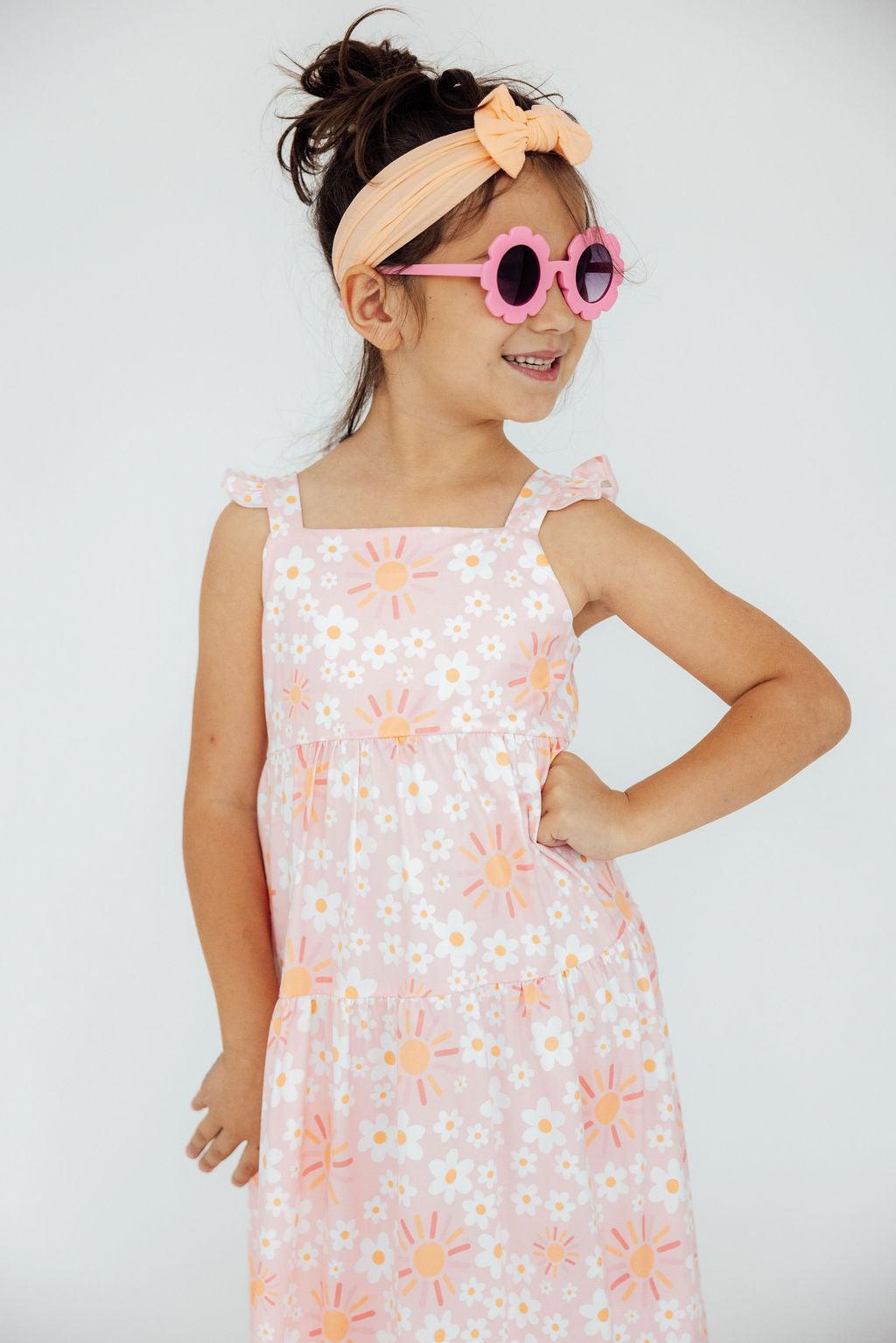 Sweet & Sunny Ruffle Maxi Dress by Mila & Rose ®