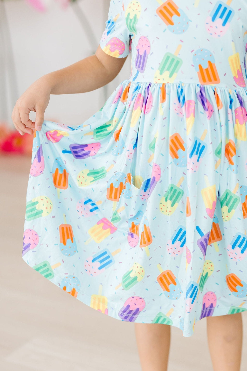 Sweet Treat S/S Pocket Twirl Dress by Mila & Rose ®