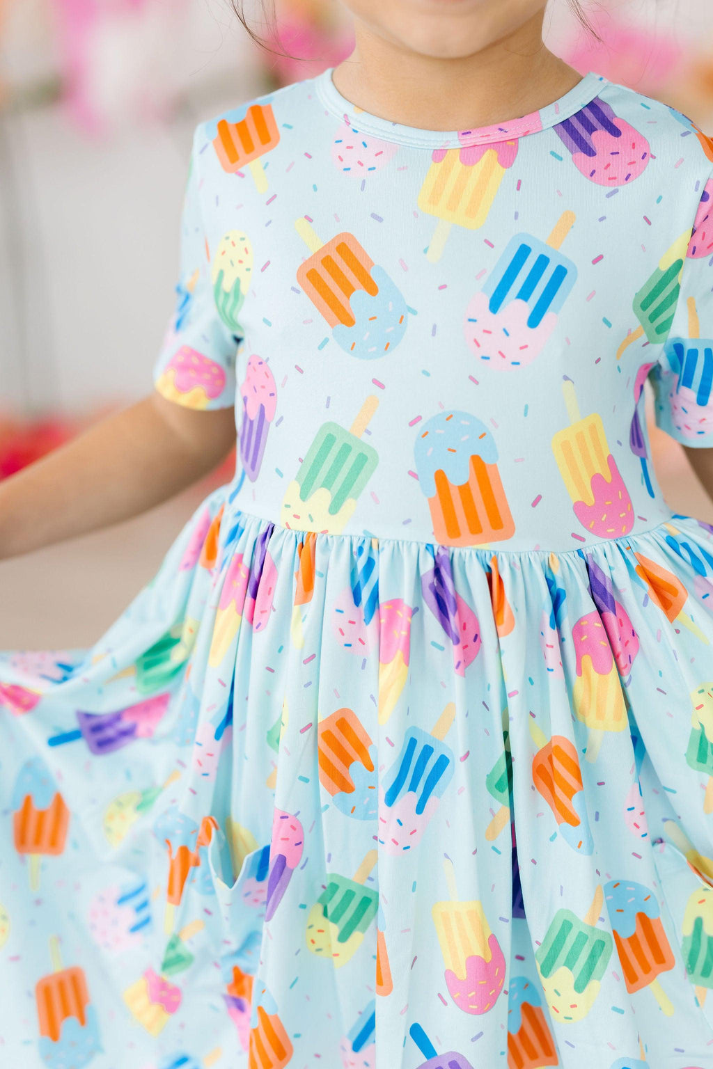 Sweet Treat S/S Pocket Twirl Dress by Mila & Rose ®