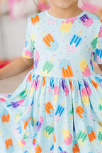 Sweet Treat S/S Pocket Twirl Dress by Mila & Rose ®