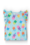 Sweet Treat S/S Ruffle Tee by Mila & Rose ®