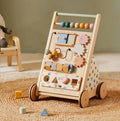 Tiny Land® Versatile Natural Wooden Baby Walker by Tiny Land INC