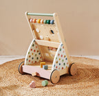 Tiny Land® Versatile Natural Wooden Baby Walker by Tiny Land INC