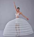 White Petticoat for Costumes and Bridal Gowns, Crinoline by Bridal Port