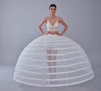 White Petticoat for Costumes and Bridal Gowns, Crinoline by Bridal Port