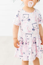 Tee Time S/S Twirl Bodysuit by Mila & Rose ®