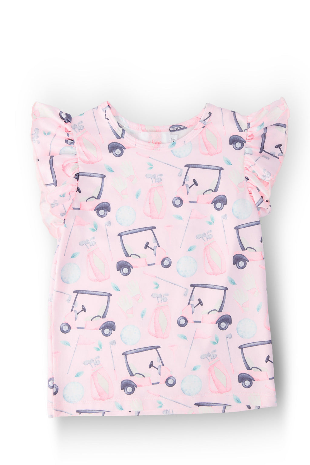 Tee Time S/S Ruffle Tee by Mila & Rose ®