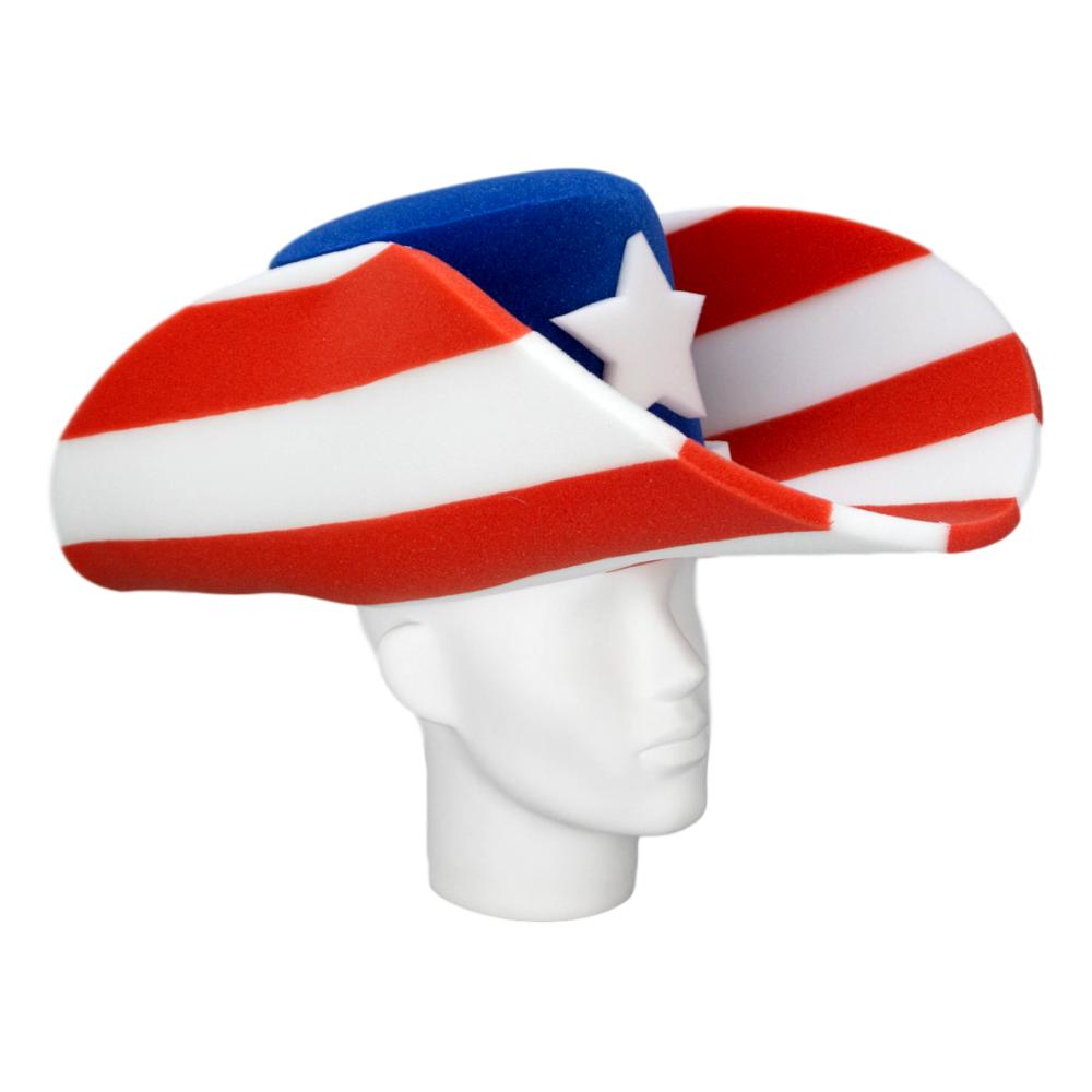 Patriotic Party Pack (20 Hats & 20 Headbands) by Foam Party Hats Inc
