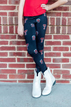 Texas Tech Black Raider Red Leggings by Mila & Rose ®