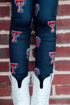 Texas Tech Black Raider Red Leggings by Mila & Rose ®