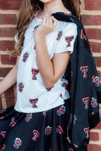 Texas Tech Black Red Raider Satin Jacket by Mila & Rose ®
