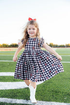 Texas Tech Plaid Raider Red Flutter Twirl Dress by Mila & Rose ®