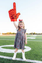 Texas Tech Plaid Raider Red Flutter Twirl Dress by Mila & Rose ®