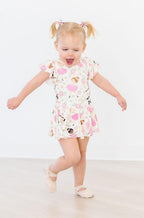 Tiny Dancer S/S Twirl Leotard by Mila & Rose ®