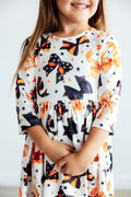 Trick or Twirl 3/4 Sleeve Pocket Twirl Dress by Mila & Rose ®