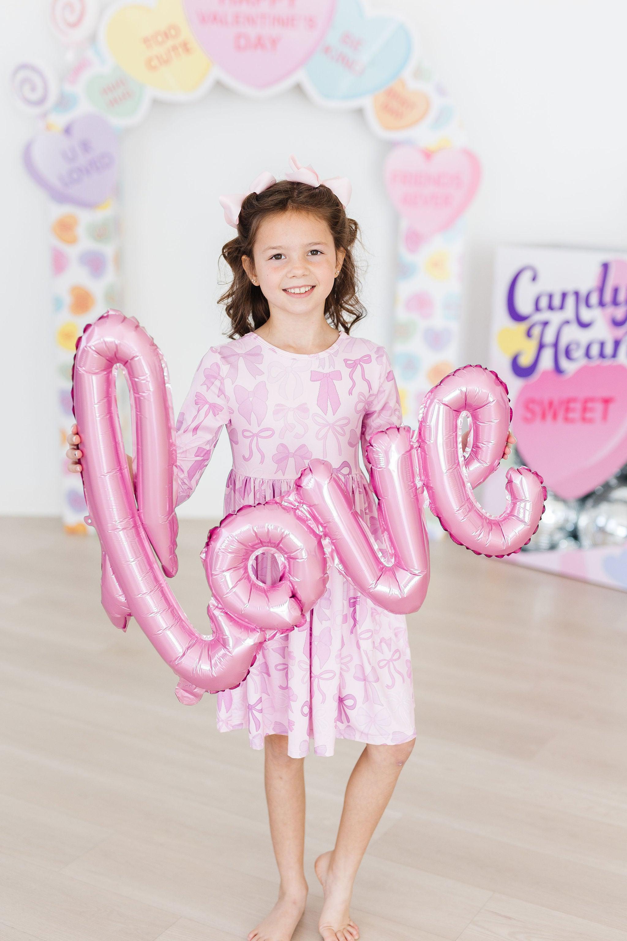 Twinkle Ties 3/4 Sleeve Pocket Twirl Dress by Mila & Rose ®