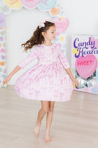 Twinkle Ties 3/4 Sleeve Pocket Twirl Dress by Mila & Rose ®