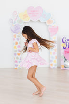 Twinkle Ties S/S Twirl Leotard by Mila & Rose ®
