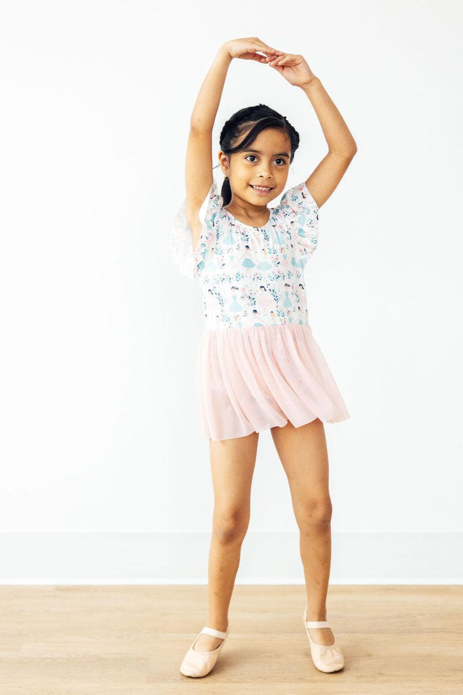 Twinkle Toes S/S Twirl Leotard by Mila & Rose ®