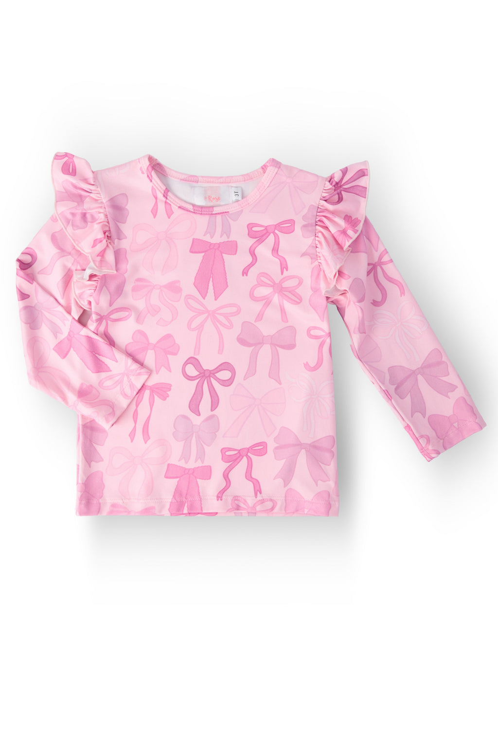 SALE Twinkle Ties L/S Ruffle Tee by Mila & Rose ®