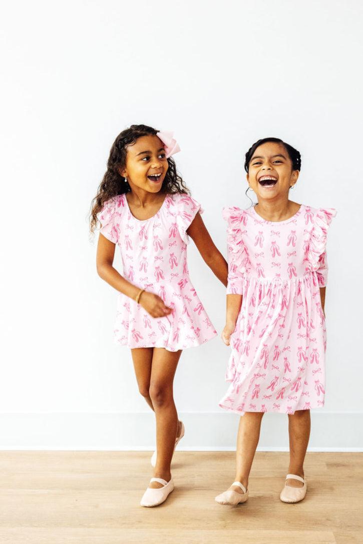 Twirling en Pointe S/S Twirl Leotard by Mila & Rose ®