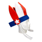 Patriotic Party Pack (20 Hats & 20 Headbands) by Foam Party Hats Inc