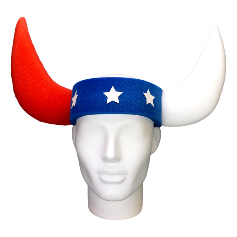 Patriotic Party Pack (20 Hats & 20 Headbands) by Foam Party Hats Inc