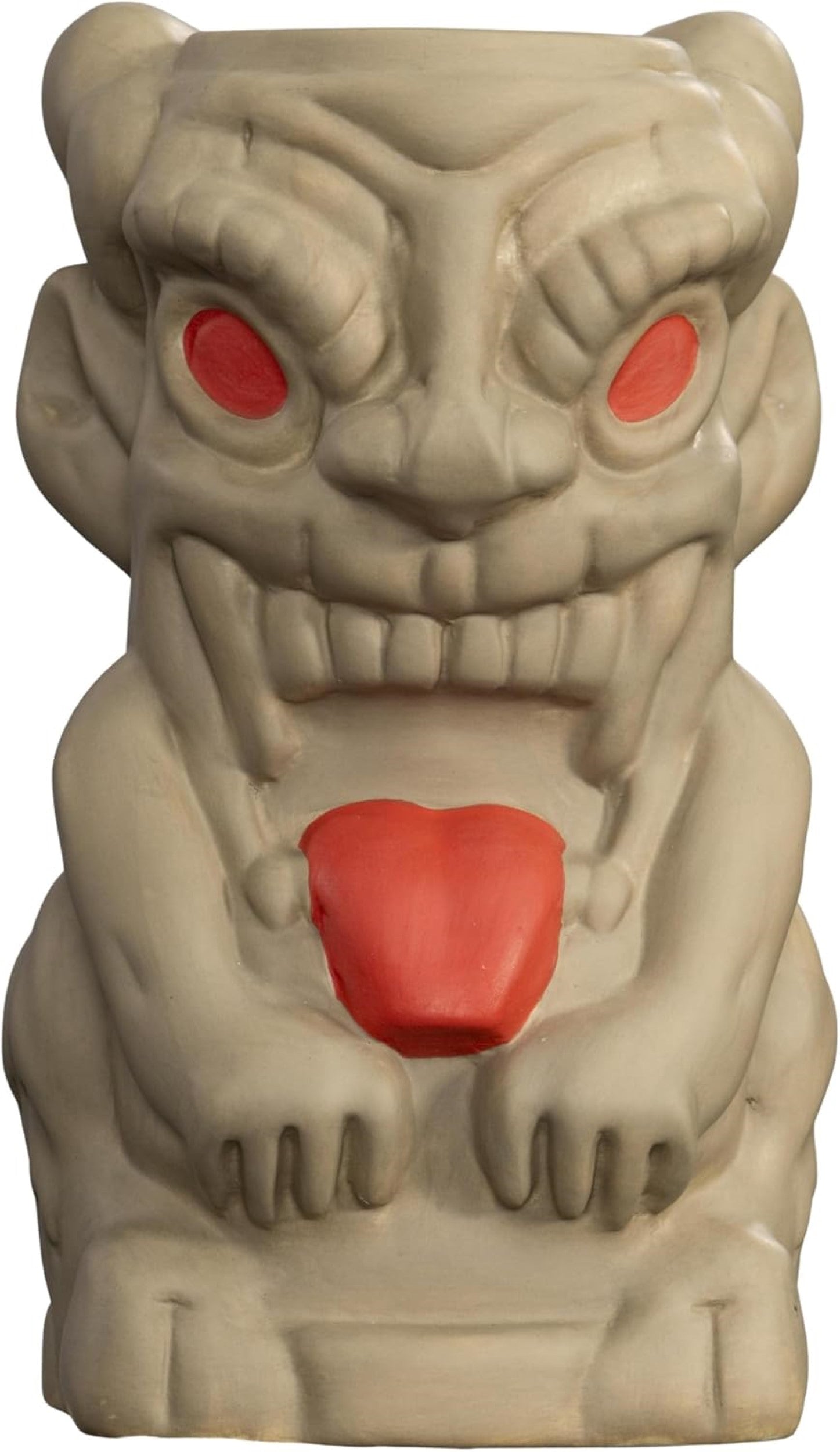 Krampus Tiki Mug Ceramic 15 oz. Xmas Fun Party Cup by TVStoreOnline