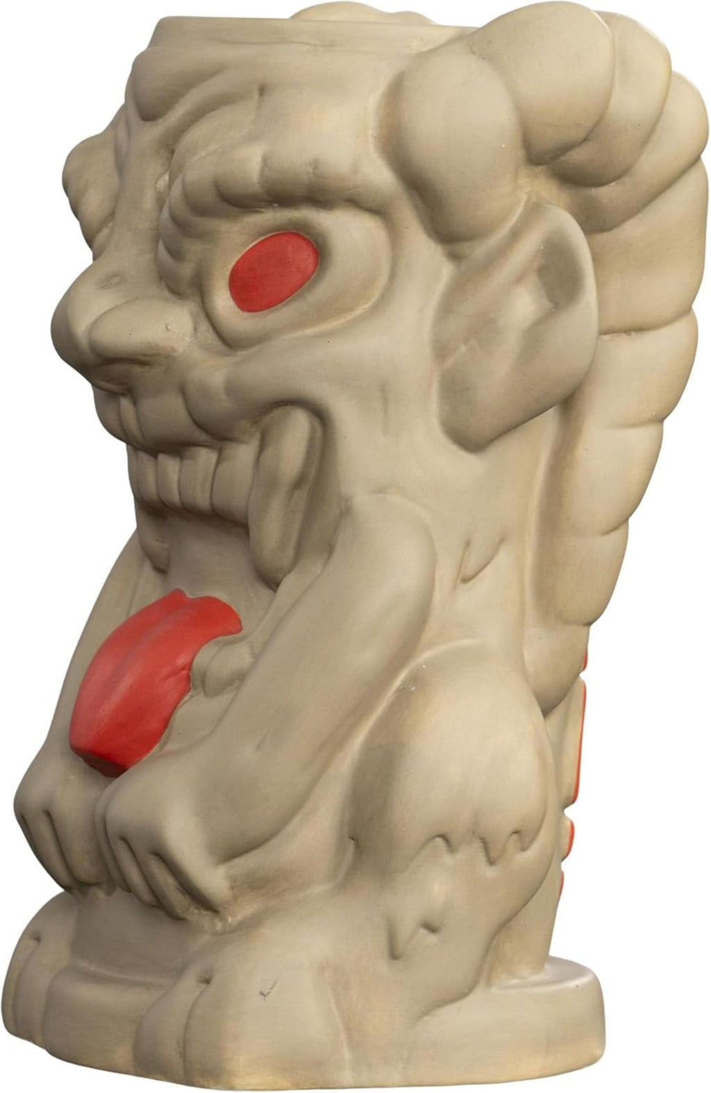 Krampus Tiki Mug Ceramic 15 oz. Xmas Fun Party Cup by TVStoreOnline