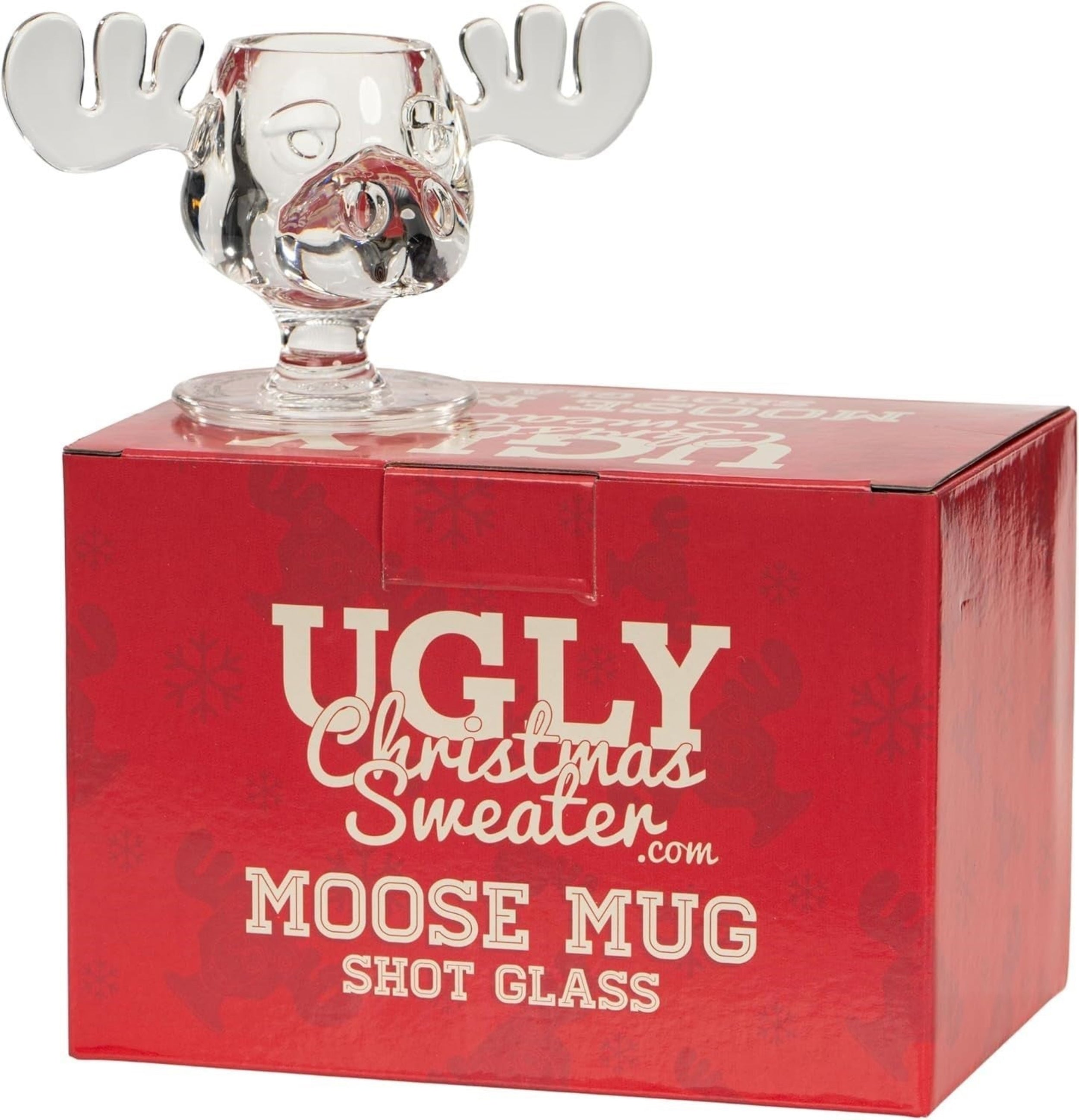 Christmas Vacation 1980s Movie Moose Mug Shot Glasses Gift Box Set by TVStoreOnline