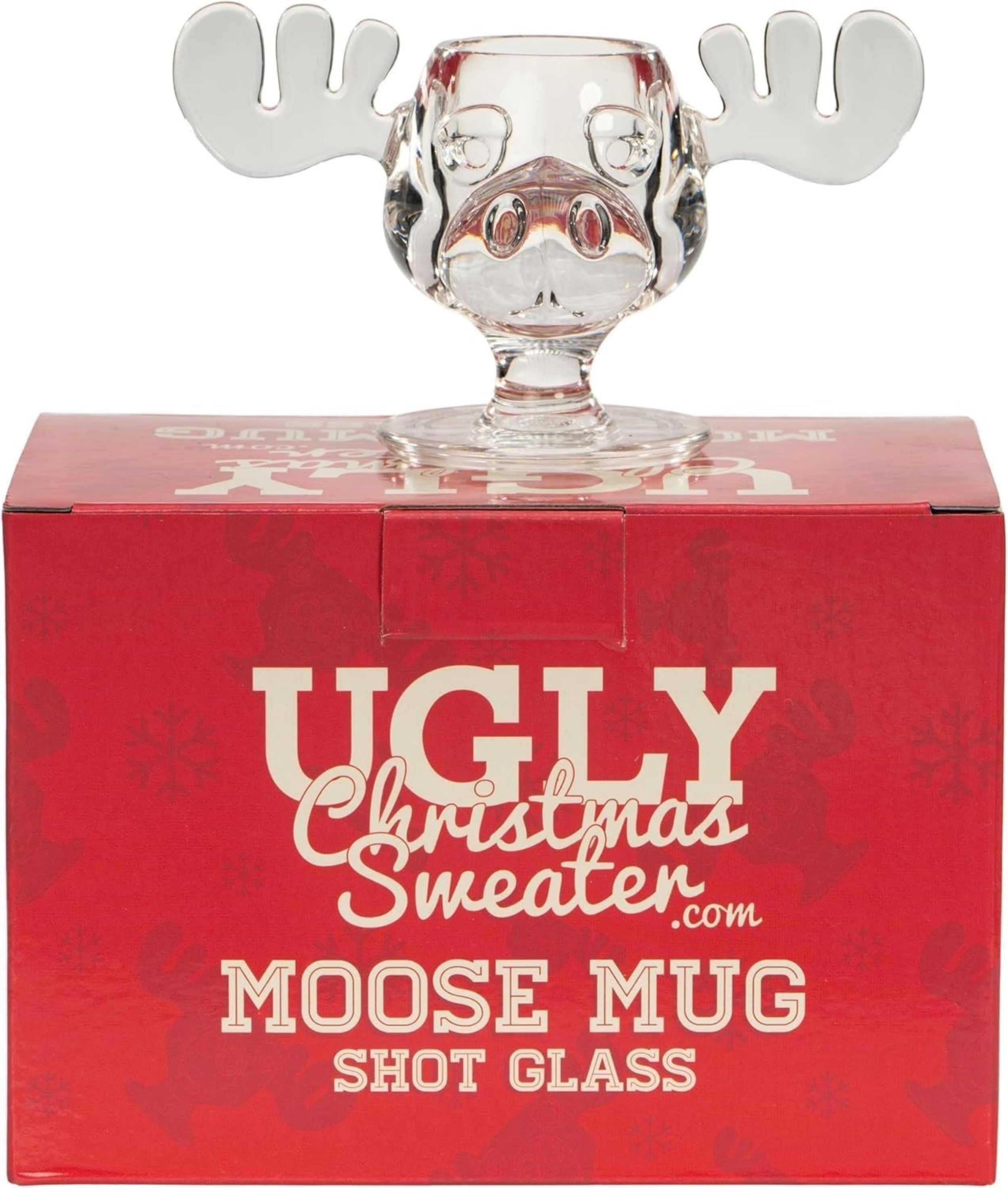 Christmas Vacation 1980s Movie Moose Mug Shot Glasses Gift Box Set by TVStoreOnline