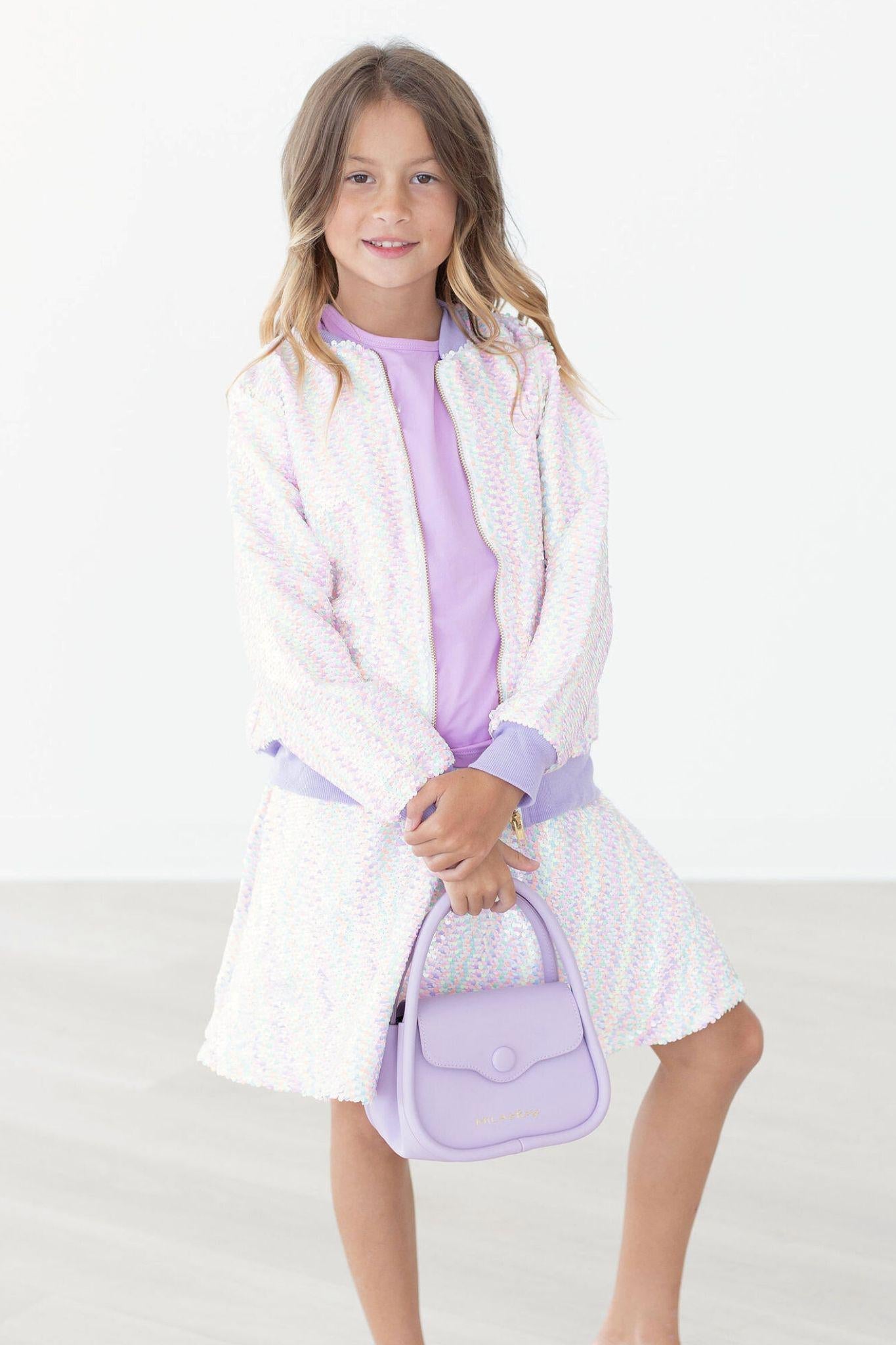 Unicorn Flip Sequin Twirl Skort by Mila & Rose ®