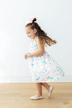 Unicorn Kisses Ruffle Cross Back Dress by Mila & Rose ®