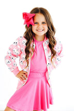 Unicorn Kitties Satin Jacket by Mila & Rose ®
