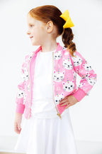 Unicorn Kitties Satin Jacket by Mila & Rose ®