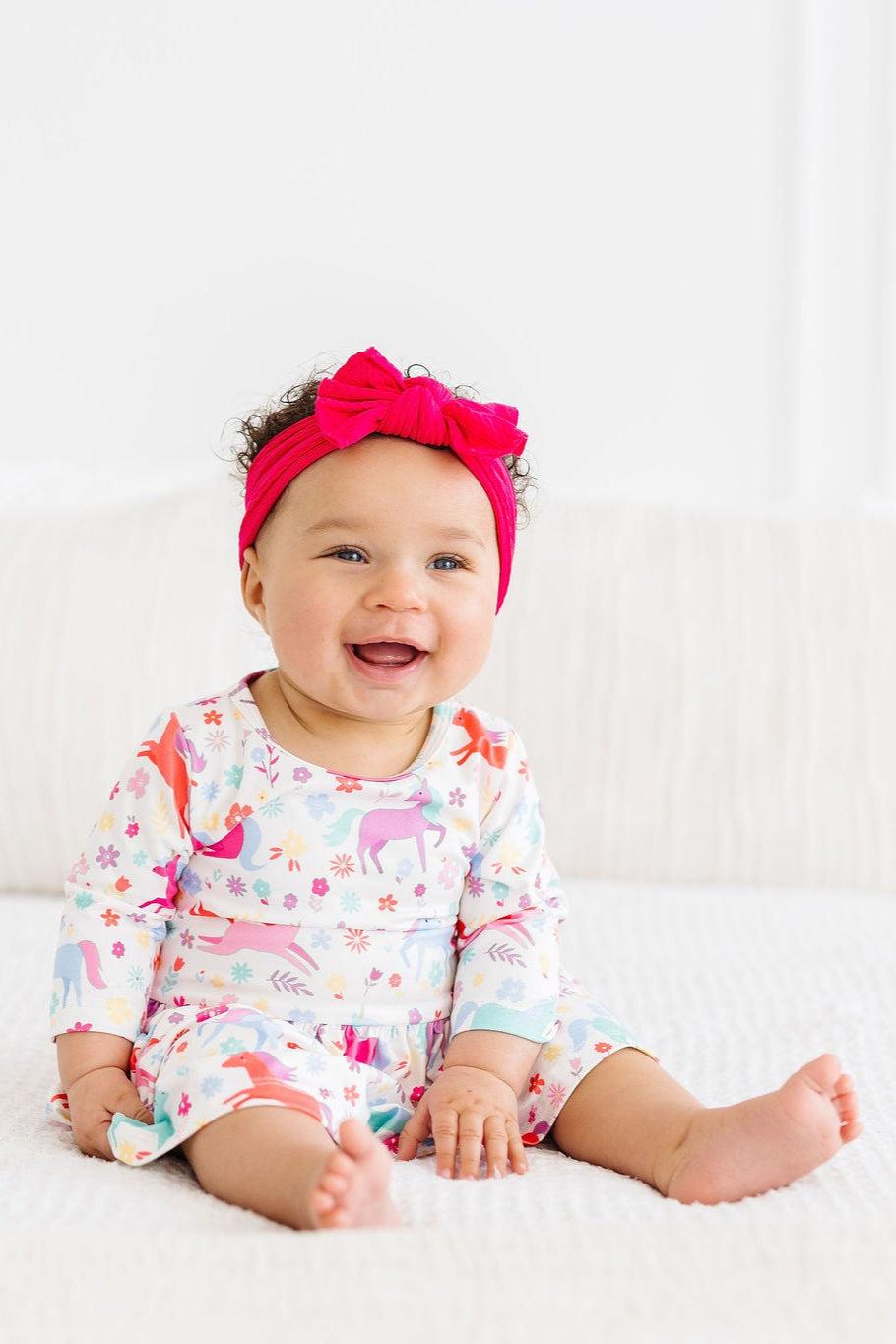 Unicorn Wish 3/4 Sleeve Twirl Bodysuit by Mila & Rose ®