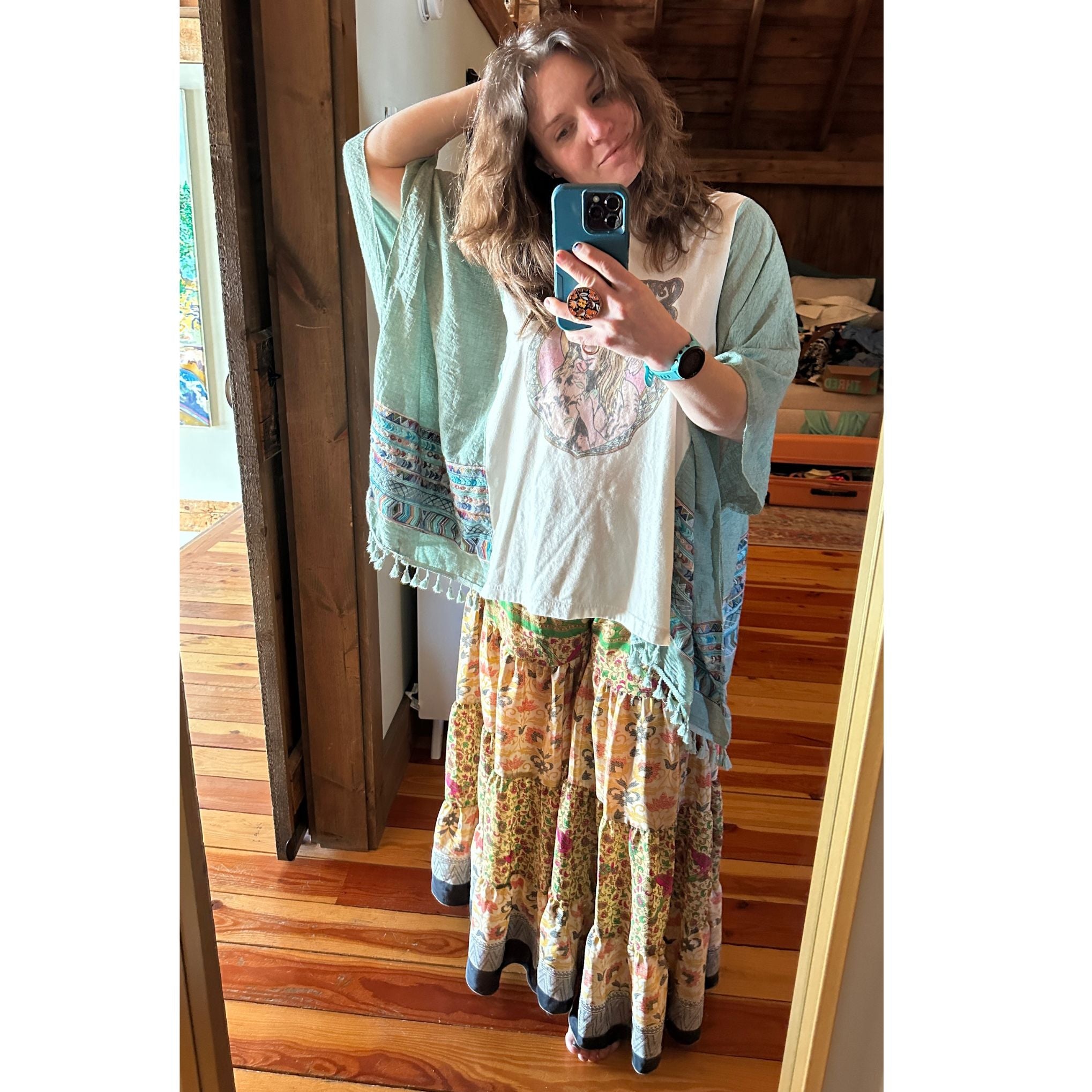 Limited Edition: Woodstock Dreams Fiesta Sunset Skirt by Darn Good Yarn