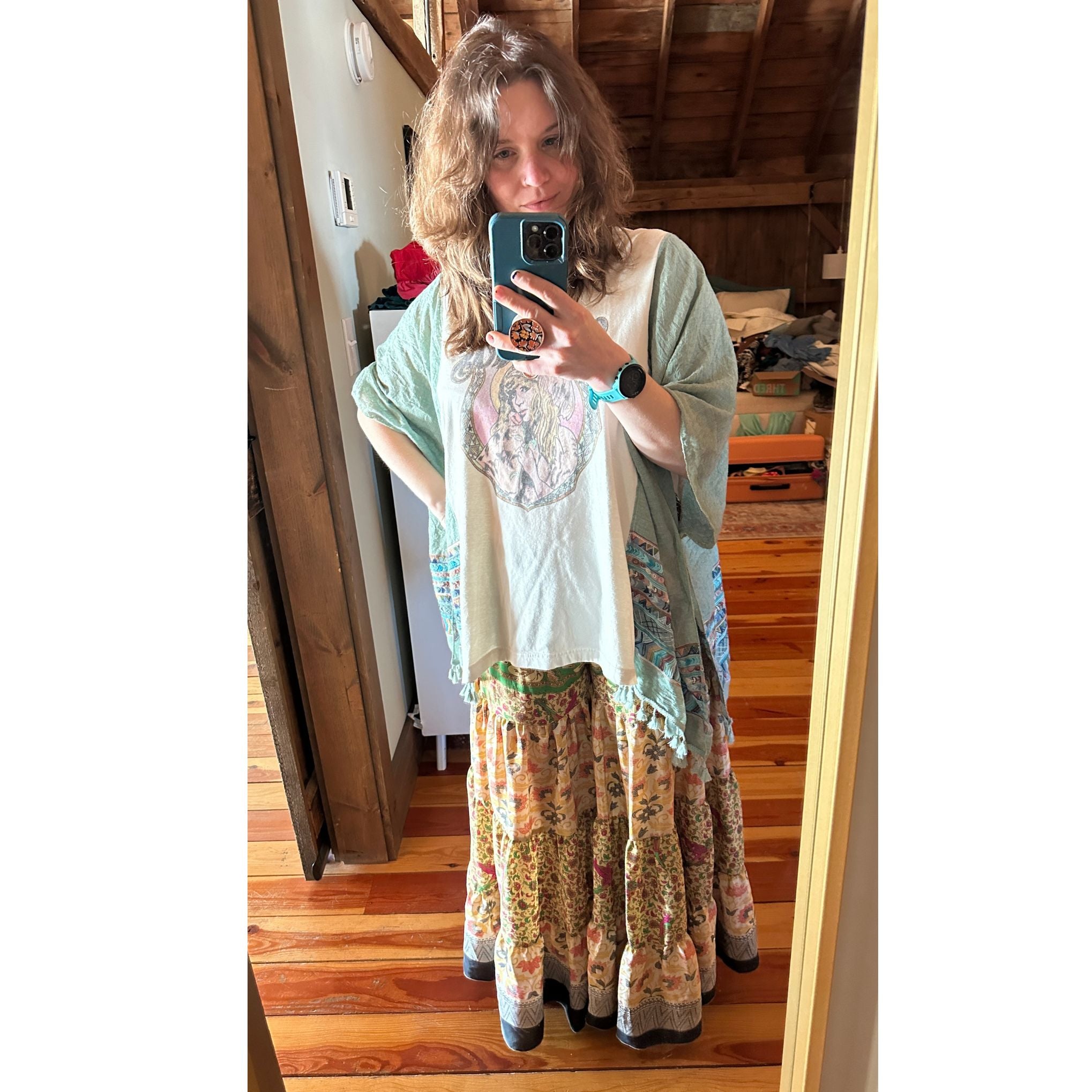 Limited Edition: Woodstock Dreams Fiesta Sunset Skirt by Darn Good Yarn