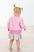 Bubblegum Pink Sequin Jacket by Mila & Rose ®