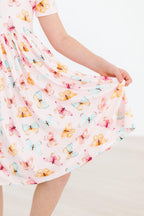 Butterfly Kisses S/S Pocket Twirl Dress by Mila & Rose ®