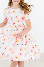 Butterfly Kisses S/S Pocket Twirl Dress by Mila & Rose ®