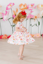 Butterfly Kisses S/S Pocket Twirl Dress by Mila & Rose ®